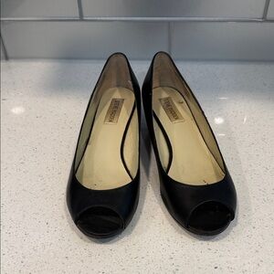 Steve Madden Black Peep Toe Heels size 7.5